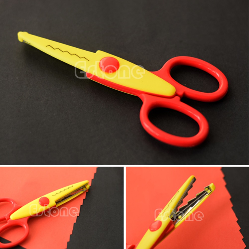 Random Decorative Border Scissors Scallop Wavy Fancy Pinking Paper Shears DIY