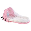 Portable Bed With Toys For Baby Foldable Baby Bed Travel Sun Protection Mosquito Net Breathable Infant Sleeping Basket
