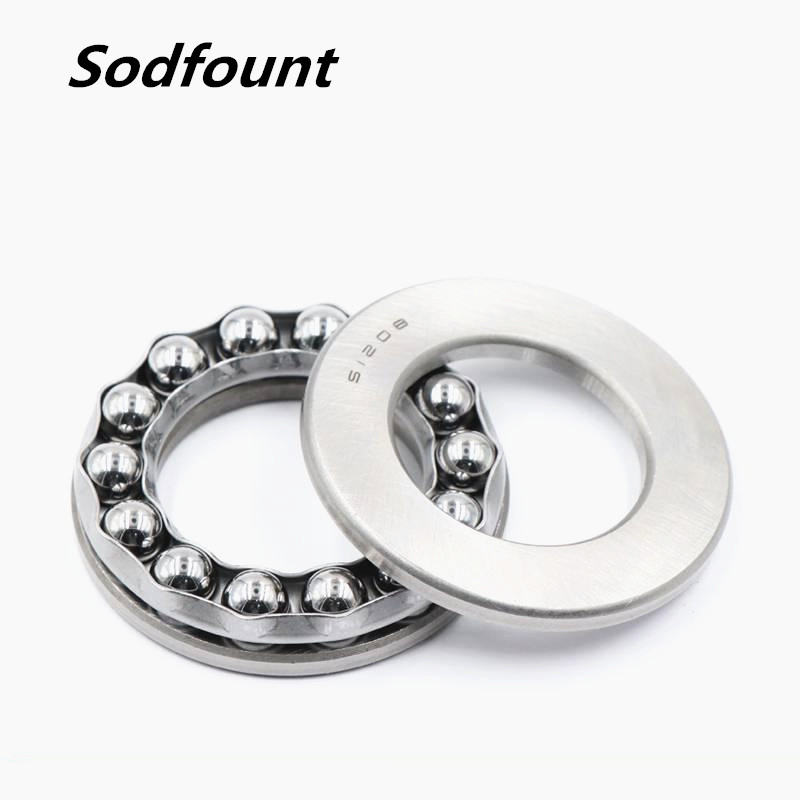 1pcs CNC Axial Ball Plain Thrust Ball Bearing 51100 51101 51102 51103 51104 51105 51106 51107