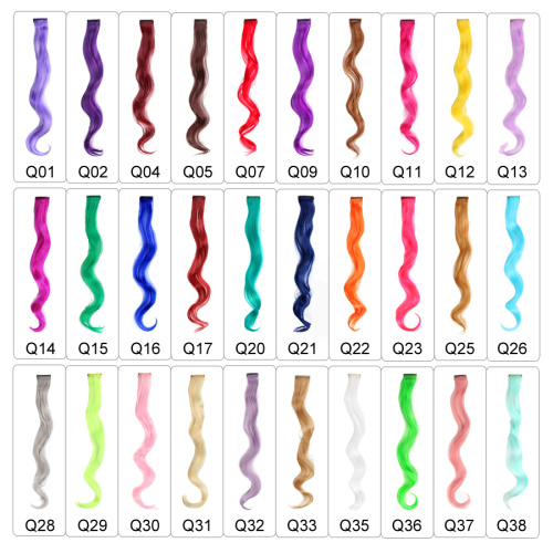 Colorful Ombre Curly Clip In Hairpieces For Volume Supplier, Supply Various Colorful Ombre Curly Clip In Hairpieces For Volume of High Quality