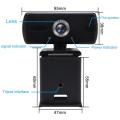 Full HD 1080P Webcam Rotatable Mini Computer PC WebCamera With Microphone For Live Broadcast Video Calling Conference Work