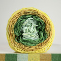 Rainbow Cotton Cake Yarn Hand-Woven DIY Ball Wool Gradient Color Yarn Segment Dyed Crochet shawl blanket Hand knitted Fancy Yans