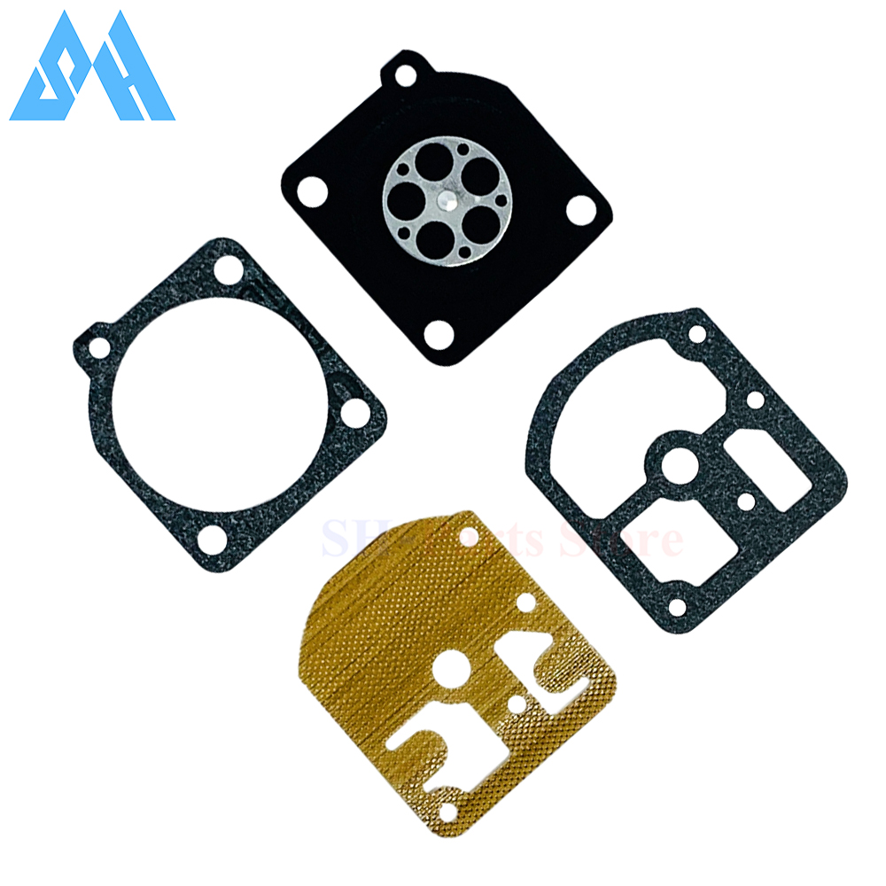 Carburetor Gasket Repair Kit Chainsaw Replacement Parts For Stihl FS106 FS220 FS280 FS300 ZAMA RB13 Garden Machinery Repair Kit