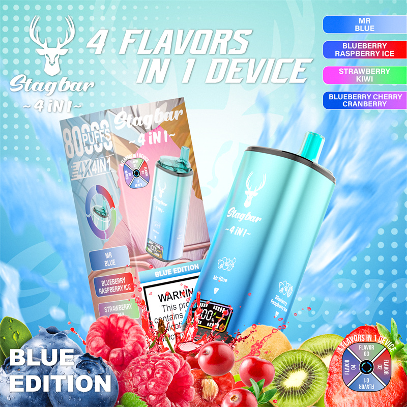 stag bar 4 in 1 80k puffs