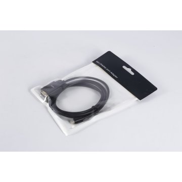 LESHP 1080P Mini DP to VGA Mini DisplayPort to VGA Male Cable 1080P Video Cable Glod Plated (6FT, Black)