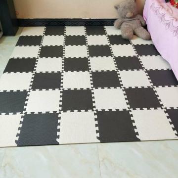 Fashion New 30 * 30Cm Baby Foam Play Puzzle Mat Black and White Interlocking Exercise Tiles Floor Carpet And Rug for Kids Pad