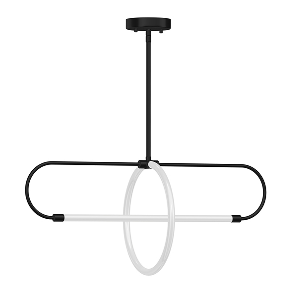 Zdh 4687 2bk Led Indoor Pendant Light