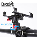 Aluminum Alloy Bicycle Mobile Phone Holder 360 Rotatable Adjustable Bicycle MTB Phone Holder Non-slip Stand Cycling Accessories