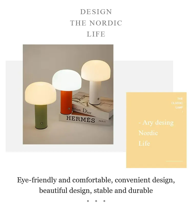 Rechargeable Decorative Table Lamp