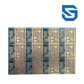 Double Sided Circuit Board for Microwave Sensor
