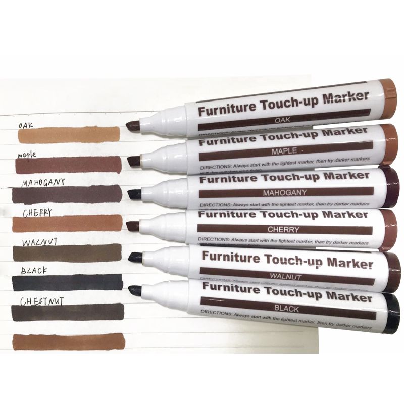 Wood Repair System Kit Filler Sticks Touch Up Marker Floor Furniture Scratch Fix Crayons & Markers