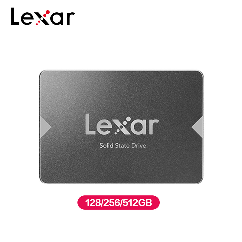 100% Original Lexar NS100 2.5" SATA III SSD 128GB 256GB Internal Solid State Disk Hard Drive 512GB For Laptop Desktop PC