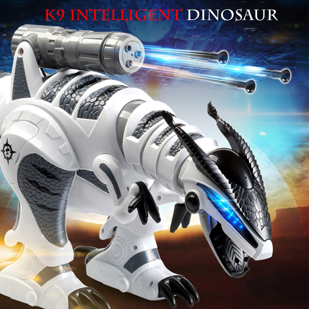 LE NENG TOYS K9 RC Robot Dinosaur Fighting Robot Programmable Touch-sense Music Dance Toy for Kids Toy