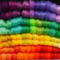 50Pcs/100Pcs Sewing Supplies Color Rainbow Cotton Thread DIY Craft Embroidery Cross-Stitch Sewing Threads Set Knitting Accessori