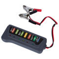 Mini Auto Digital Battery Alternator Tester 6 LED Lights Digital Battery Alternator Tester for Car Motorcycle