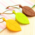 Leaf Shaped Silicone Door Stop Wedges Anti-Folder Security Door Card Stoppers Creative Leaf Style Door Stopper