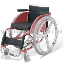 Aluminium leisure and sports manual wheelchair