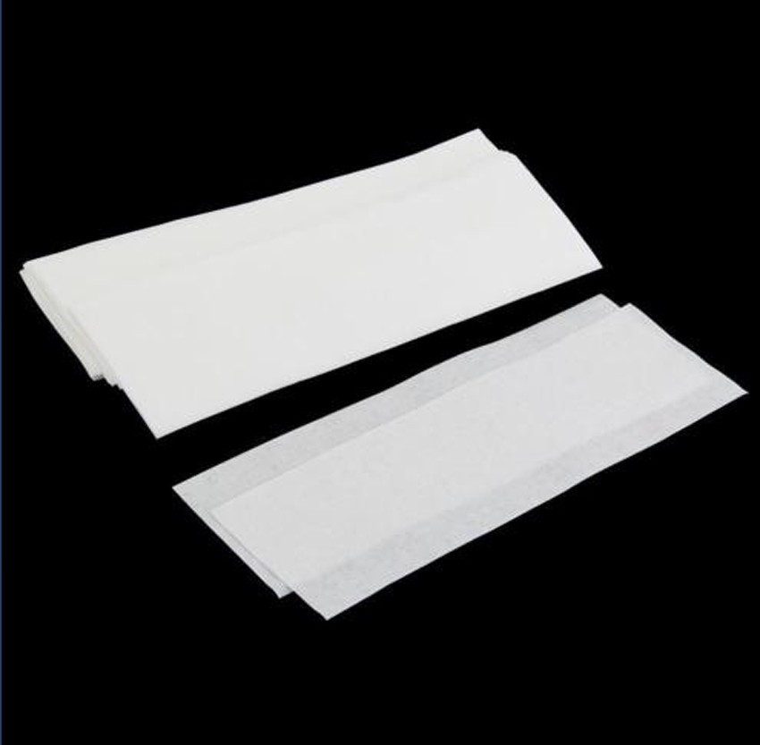 100pcs Hair Removal Remove Depilatory Wax Strip Nonwoven Epilator Paper Waxing Epilator Paper Roll Waxing Nonwoven