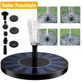 Floating Solar Fountain Garden Water Fountain Pool Pond Decoration Solar Panel Powered Fountain Water Pump Garden Decoration