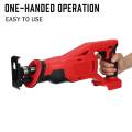 18V Cordless Reciprocating Saw With Saw Blades Electric Saw Saber Saw Metal Wood Cutting Machine for Makita Battery