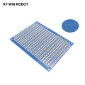 1pcs DIY 7*9CM Blue Single Side Prototype Paper PCB Universal Experiment Matrix Circuit Board 7x9CM For Arduino