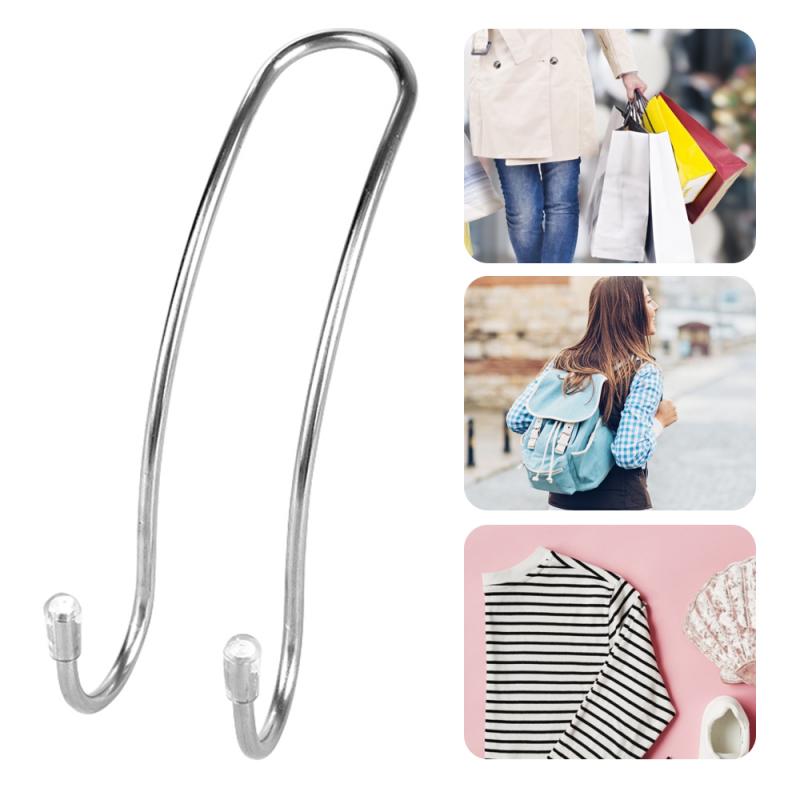Metal Multi-functional Car Seat Hook Auto Headrest Hanger For Bags Cloth Holder Clips Auto Fastener Car Interior Accessories