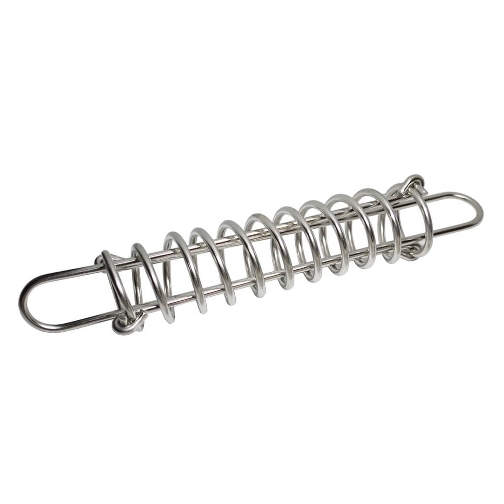 113mm Boat Anchor Dock Line Mooring Spring Rustproof Stainless Steel Heavy Duty Mooring Sping For Yacht Speedboat Marine