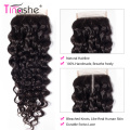 Tinashe Hair Brazilian Water Wave 6x6 Lace Closure Free/Middle Part Natural Color Remy Human Hair Pre Plucked Swiss Lace Closure