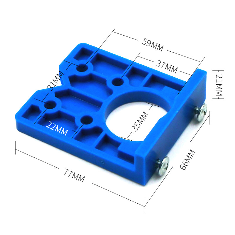 35mm Door Cabinets Hinge Hole Drilling Guide Locator Template Woodworking Hinge Drilling Jig Concealed Guide w/ Hinge drill Tool