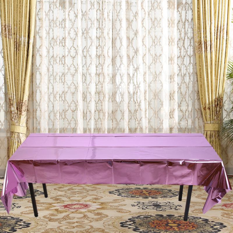 Disposable Party Glitter Table Cloth Birthday Rectangular Tablecloth Wedding Birthday Table Cloth Halloween Foil tablecloth
