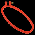 Wooden plastic frame embroidery hoop ring circle round loop for Cross Stitch hand embroidery machine sewing tools 10 sizes