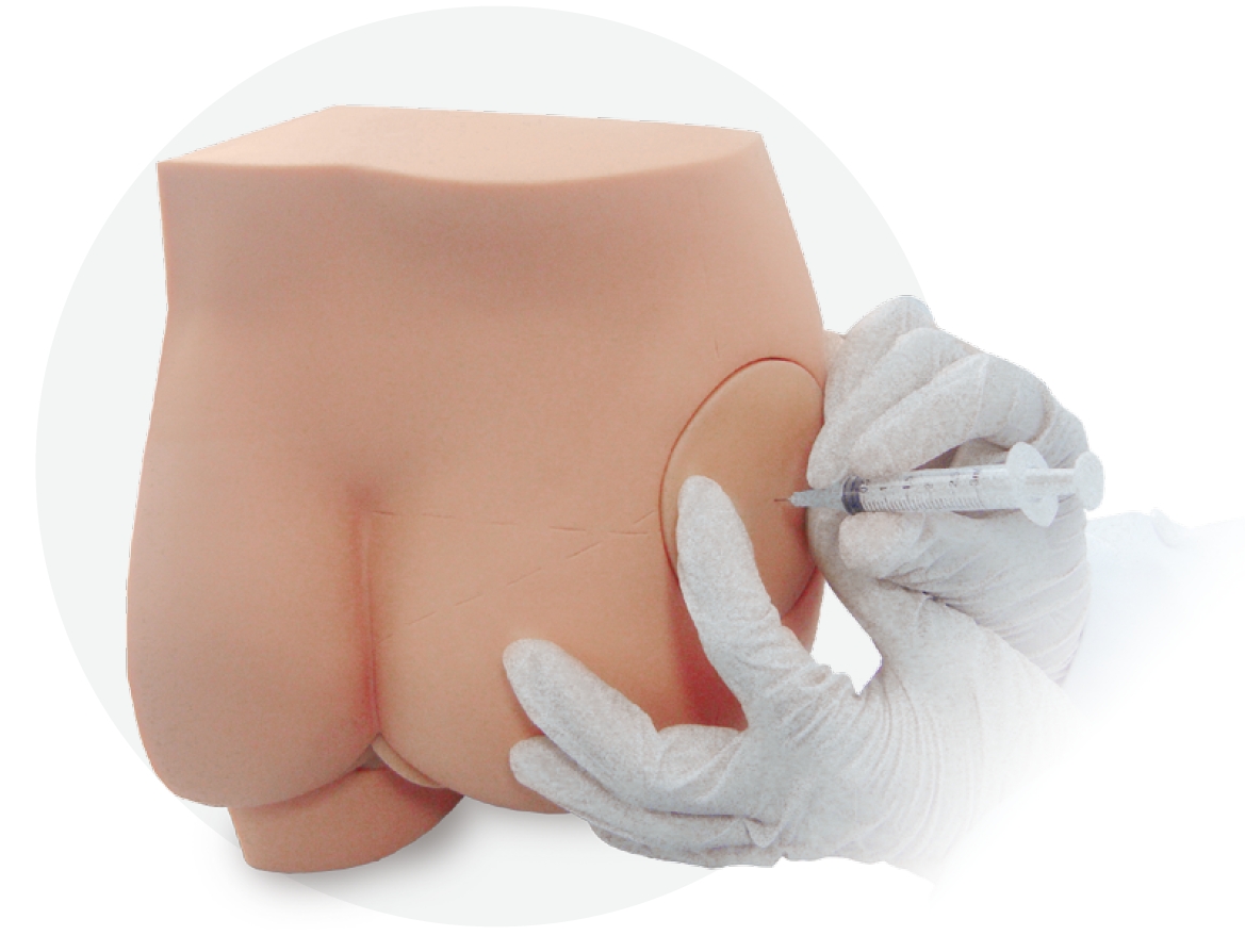 Affordable Buttock Injection Model