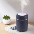 300ml Humidifier Colorful Cup Ultrasonic Cool Mist Mini Humidificador With LED Light Car Aromatherapy Aroma Diffuser