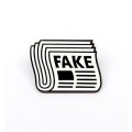 Fake Pin Fake News Brooches Funny Badges Brooches Lapel Pins