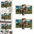 Products Cool 3D Dinosaur Floor Wall Sticker Removable Vinyl Art Home Decal DIY For Gift Accessories Home