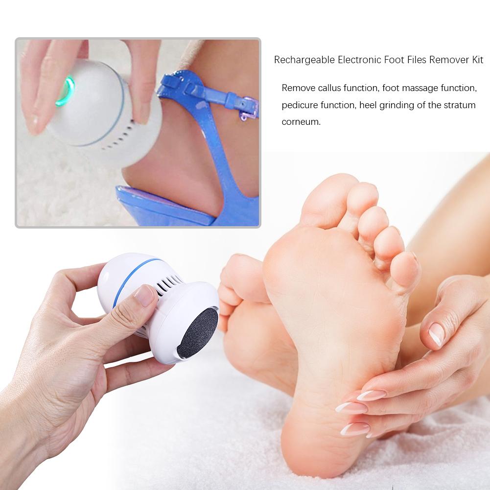 Electronic Foot Files Vacuum Callus Remover Pedicure Cracked Dead Skin Remover Foot Files Foot Clean Tools Feet Care