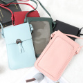 Touch Screen Cell Phone Purse Smartphone Wallet Card Bag Leather Shoulder Strap Handbag Women Bag