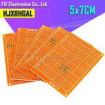 2Pcs 5*7cm pcb Prototype Paper Copper PCB 5*7 Universal Experiment Matrix Circuit Board 5x7cm Brand igmopnrq