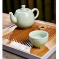 Chinese Kung Fu Tea Set Tray Bamboo +Melamine Tea Tray Tea Accessories Water Storage Tea Board Tools Tea Serving Teapot Tray Set