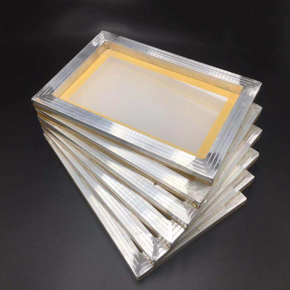 Silk Screen Printing Aluminum Frame Stretched 120M/300M/350M/380M Screen Print Polyester Mesh Frame for Printed Circuit Boards