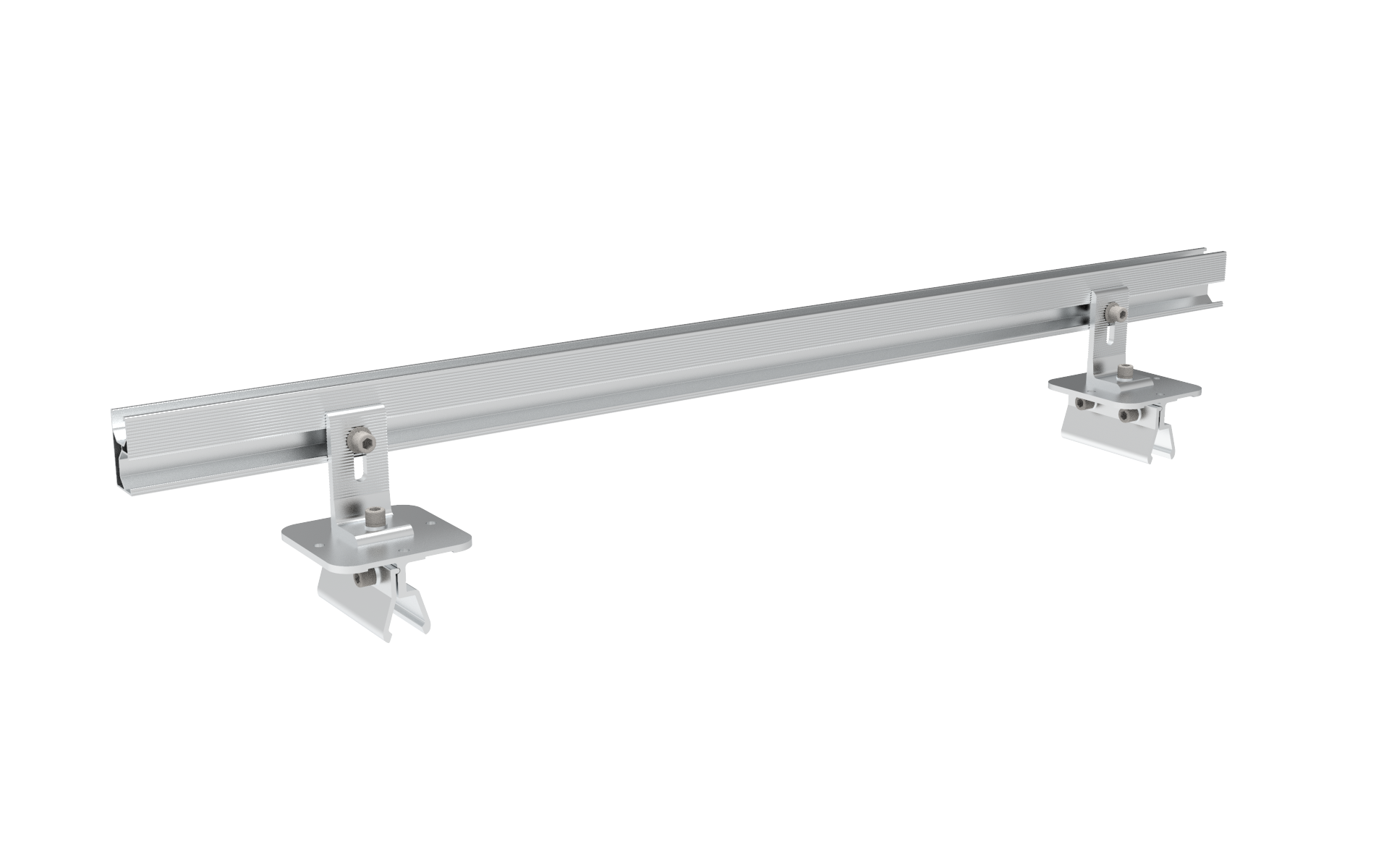 Angle Flyback Roof Aluminum Clamp