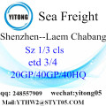 Shenzhen Sea Freight to Laem Chabang