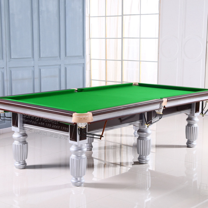 Amusement Park America Style Commercial 9ft Snooker Table Games Club Party Marble Pool Billiard Table
