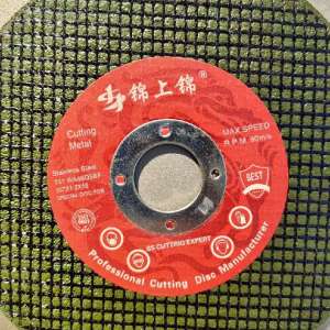 4inch 107mm green abrasive metal cutting wheel