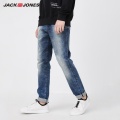JackJones New Arrival Men's Stretch Cotton Slim Fit Ripped Washed Jeans Menswear| 219432523