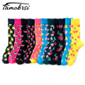 Skateboard Chaussette Homme Fashion Fruit Pineapple Cherry Mens Socks European USA Hip Hop Street Crew Meias Funny Socks