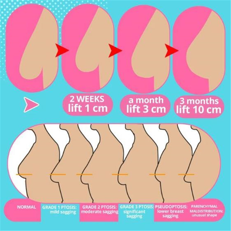 Breast Mask Chest Enlarging Collagen Breast Upright Mask Chest Lifter Patch Breast Sagging Correction Bust Firming Lifting Pad