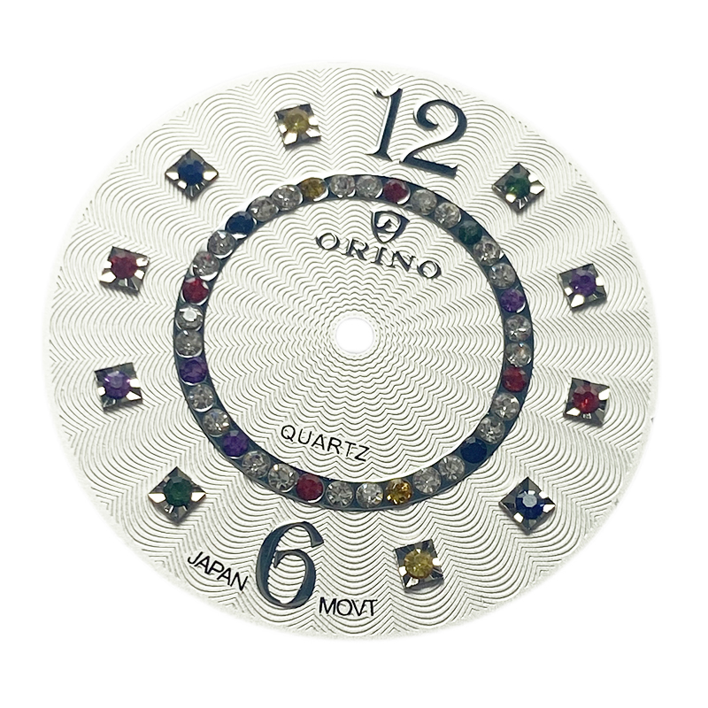 color diamond watch dial 
