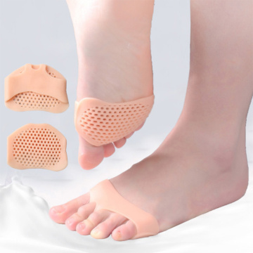 1Pair Gel Toe Separator Bunion Splint Beehive Shaped Forefeet Sleeve Cushions Metatarsal Pads for Feet Pain Relief Foot Care