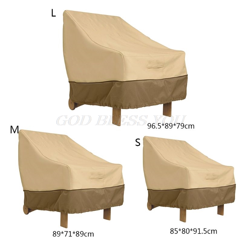 Dust-proof Waterproof Furniture Cover Sofa Protection Outdoor Patio Garden High Back Chair Drop Shipping